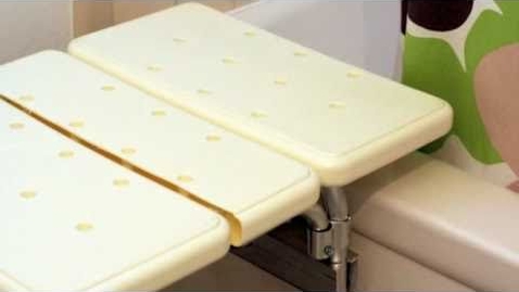 Thumbnail for Tub-Tight the Dry-Floor, Locking Transfer Bench, Demo