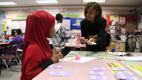 Thumbnail for entry Lakeridge Elementary 3rd-grade teacher Laretha Todd math lessons