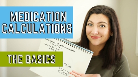 Thumbnail for Introduction to Basic Weight-Based Medication Calculations