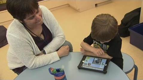 Thumbnail for Non-verbal children living with autism learning to communicate via electronic devices