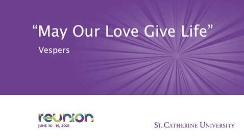 Thumbnail for Vespers Reunion 2021 - CC