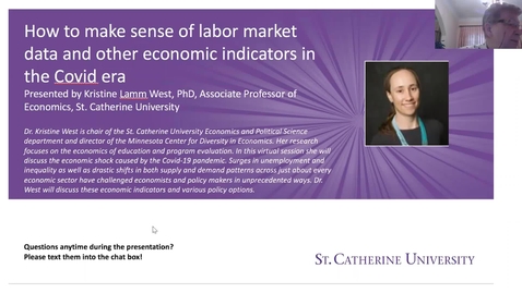 Thumbnail for entry How to make sense of labor market data and other economic indicators in the Covid era - CC