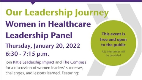 Thumbnail for My Leadership Journey - Healthcare -CC