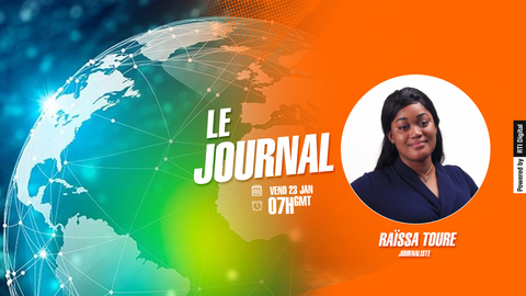 Le Journal de 07H du Vendredi 23 Janvier 2026 par 𝑅𝑎𝑖̈𝑠𝑠𝑎 𝑇𝑂𝑈𝑅𝐸