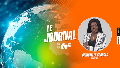 Le Journal de 07H du Mercredi 21 Janvier par Christelle COBBOLD