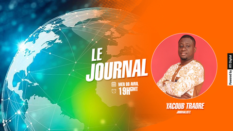 Le Journal de 19H du Mercredi 08 Avril 2026 par Yacoub TRAORE