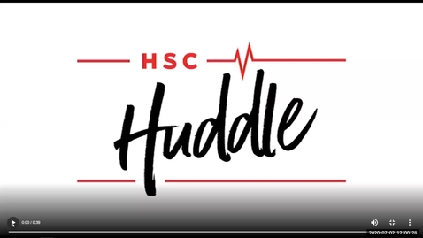 Thumbnail for HSC Huddle July 2020