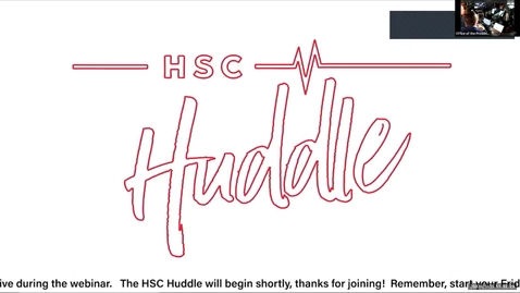 Thumbnail for entry HSC Huddle January 2023