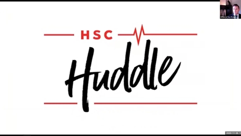 Thumbnail for entry HSC Huddle November 2020