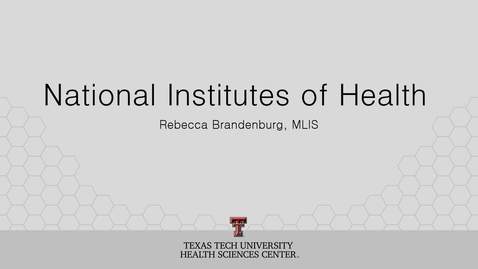 Thumbnail for National Institutes of Health - Funding Opportunities 