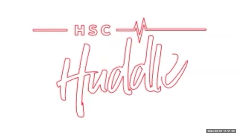 Thumbnail for entry HSC Huddle March 2024