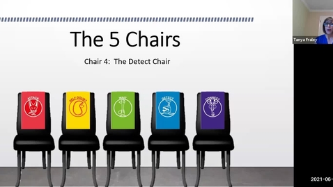 Thumbnail for entry 2021 June 24  The 5 Chairs -  Chair 4: The Detect Chair (the Dolphin Chair)