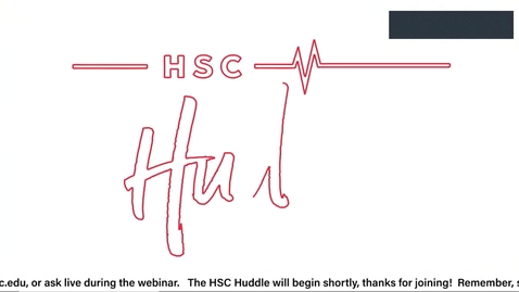 Thumbnail for HSC Huddle December 2022