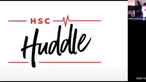 Thumbnail for entry HSC Huddle December 2020