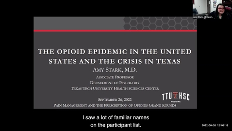 Thumbnail for entry Enduring Material: The Opioid Epidemic in the US and the Crisis in Texas