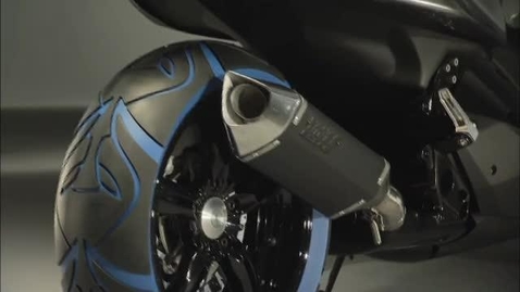 Thumbnail for The Rear Views of the BMW Concept C Motorcycle