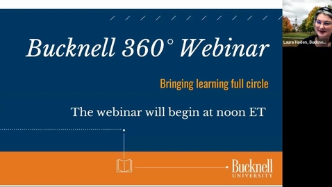 Thumbnail for Bucknell 360 - Palwasha Siddiqi