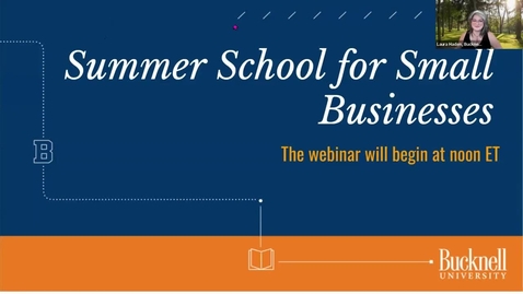 Thumbnail for entry Buying and Selling _ Summer School for Small Business