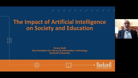 Thumbnail for Bucknell 360 - The Impact of AI