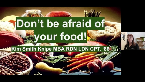 Thumbnail for Bucknell 360 - Don't be Afraid of your Food