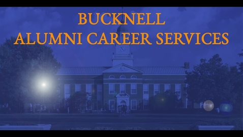 Thumbnail for entry Alumni Career Services - What We Do