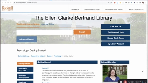 Thumbnail for Welcome + Choosing Keywords for Your Searches