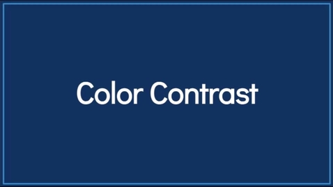 Thumbnail for Color Contrast