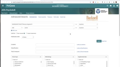 Thumbnail for Comparing PsycInfo and Google Scholar