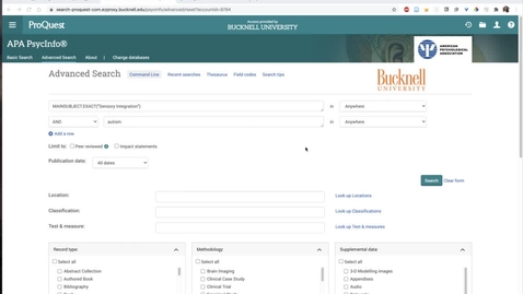 Thumbnail for entry Comparing PsycInfo and Google Scholar