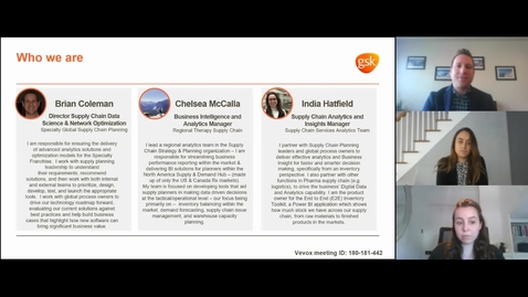 Thumbnail for entry Digital, Data, and Analytics Careers - Brian Coleman, Chelsea McCalla, and India Hatfield, GSK, 04/23/2021