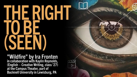 Thumbnail for Wildfire by Ira Fronten | a monologue performed as part of the Right to Be Seen symposium