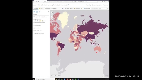 Thumbnail for entry Storymap Series: (4) How to add an interactive map to your storymap