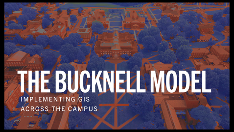 Thumbnail for a GIS Showcase at Bucknell University for ESRI