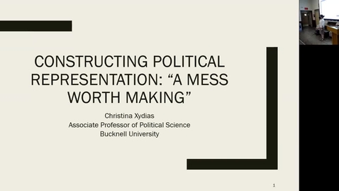 Thumbnail for 2022-09-06 Faculty Colloquium-Christina Xydias