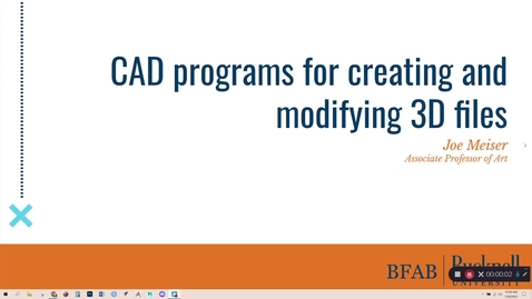 Thumbnail for CAD Programs for Creating and Modifying 3d Files