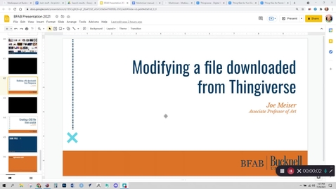 Thumbnail for Modifying Files Downloaded from Thingiverse
