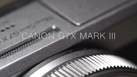 Thumbnail for DPS Demos - Canon G7x mark III