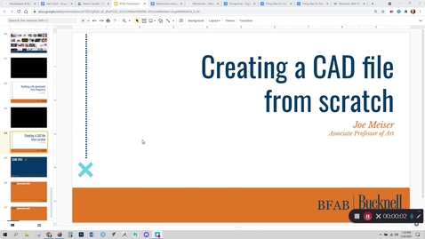 Thumbnail for Creating a CAD File from Scratch