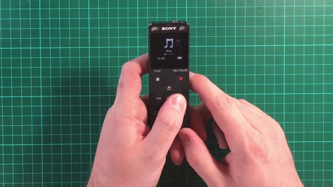 Thumbnail for entry Sony Digital Audio Recorder Kits