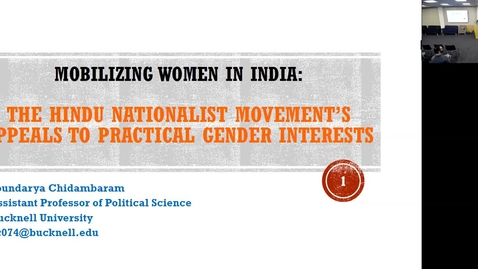 Thumbnail for 2023-02-21 CSREG Colloquium: Soundarya Chidambaram