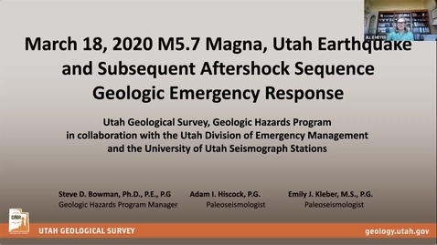 Thumbnail for entry Osher Lunch &amp; Learn: Magna Earthquake Lessons Learned and Where to Go from Here