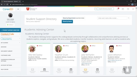 Thumbnail for ConexEd - How to Schedule a Meeting