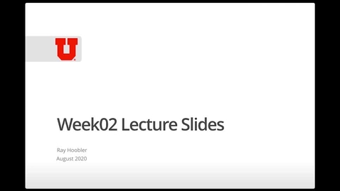 Thumbnail for Week02 check standard lecture