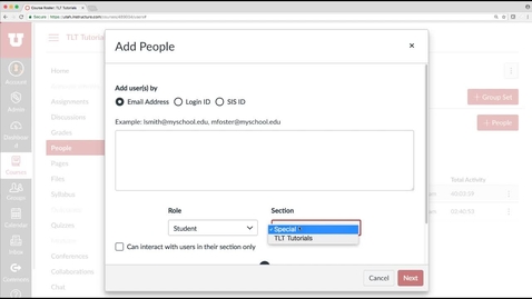 Thumbnail for How to Add Unenrolled Students to a Canvas Course