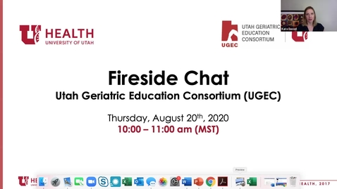 Thumbnail for &quot;Me &amp; My Wishes&quot; UGEC Fireside Chat Presentation