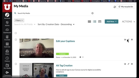 Thumbnail for Video Captions and Transcripts