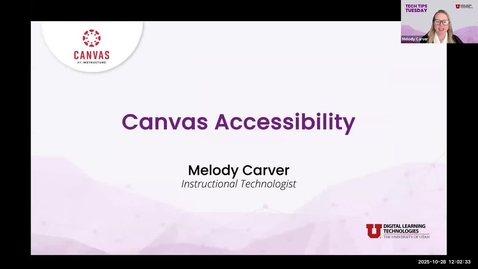 Thumbnail for Accessibility Tech Tips Tuesday