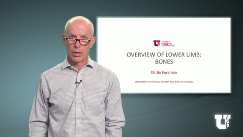 Thumbnail for PH TH 6040: M4.1.A. Overview of Lower Limb: Bones