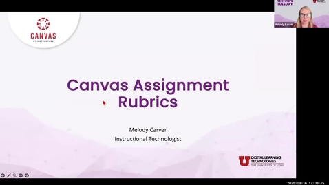 Thumbnail for Assignment Rubrics