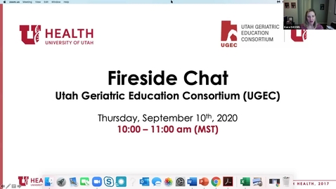 Thumbnail for Music-Based Caregiving- UGEC Fireside Chat